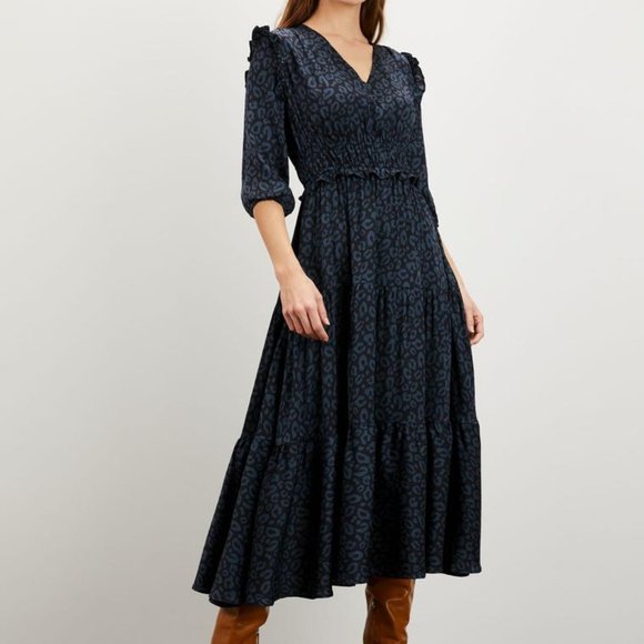 👗HOST PICK👗TUCKER Jordan Dress in Grey Kitty Cat - Picture 6 of 13